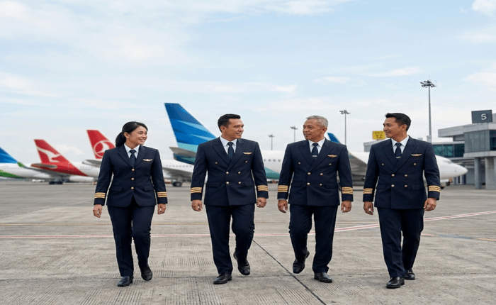 Saya, Anda, Kami, Kita Adalah Penting Untuk Profesi&nbsp;Pilot