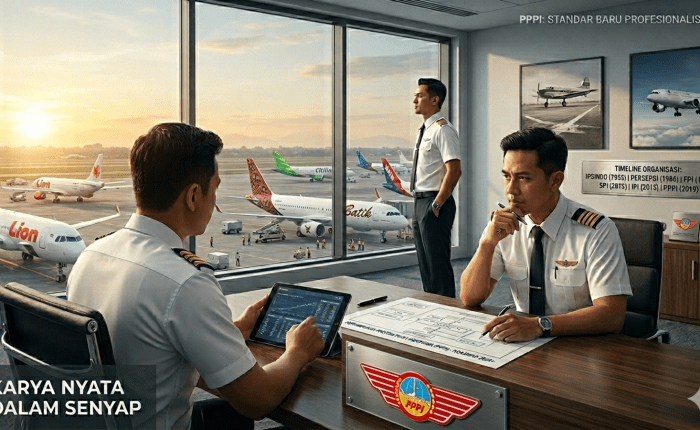 Evolusi dan Modernitas: Perjalanan Organisasi Profesi Pilot&nbsp;Indonesia