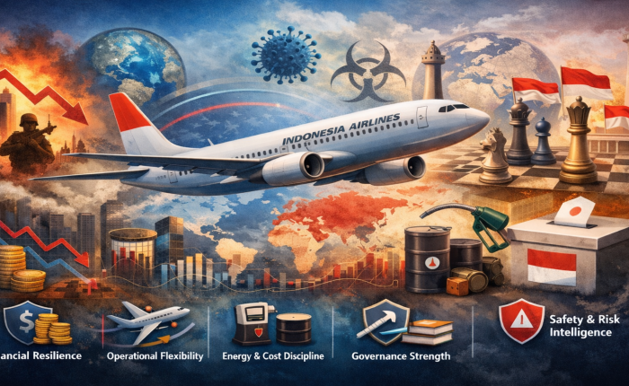 Aviation Resilience Model: Ketika Maskapai Indonesia Harus Tangguh di Tengah Dunia yang Tidak&nbsp;Stabil