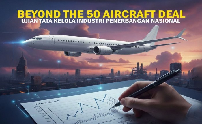 Beyond the 50 Aircraft Deal: Ujian Tata Kelola Industri Penerbangan&nbsp;Nasional