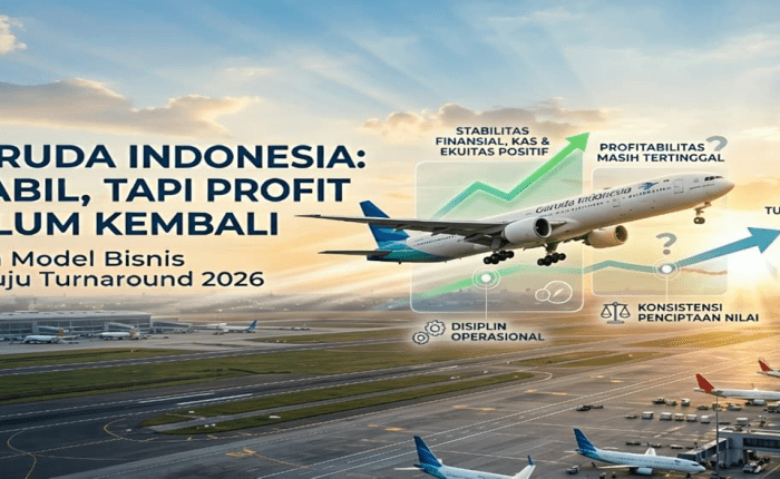 Garuda Indonesia: Antara Harapan Turnaround dan Realitas yang Belum&nbsp;Selesai