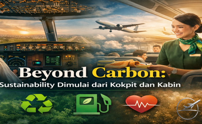 Beyond Carbon: Sustainability Dimulai dari Kokpit dan&nbsp;Kabin